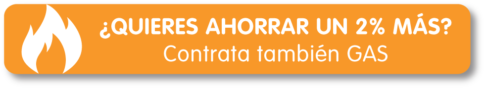 Contrata el gas y ahorra un 2% más